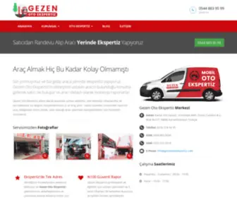 Gezenotoekspertiz.com(Stanbul Mobil Oto Ekspertiz) Screenshot