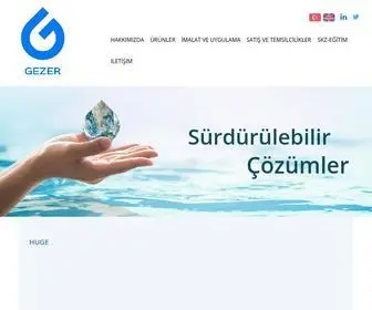 Gezerplastik.com.tr(1986 senesinde kurulan GEZER Endüstri (GEZER Plastik)) Screenshot