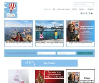 Gezginanne.com(Gezgin Anne) Screenshot