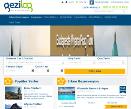 Gezilog.com.tr(Gezilog) Screenshot