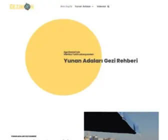 Gezimon.com(Yunanistan Adaları Gezi Rehberi) Screenshot