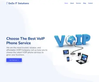 Gezoitsolutions.com(Best VoiP Service Providers) Screenshot