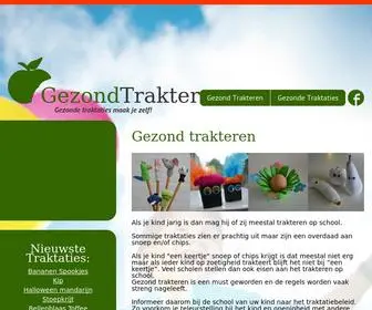 Gezond-Trakteren.nl(Gezond trakteren) Screenshot