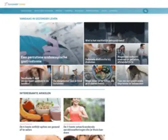 Gezonderleven.com(Blog over gezondheid en levensstijl) Screenshot