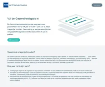 Gezondheidsgids.be(Zoekt U naar) Screenshot