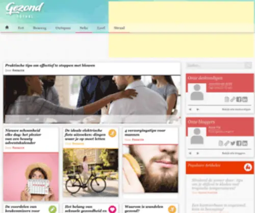 Gezondtotaal.nl(Gezondheidsblog) Screenshot