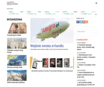 GF24.pl(Gazeta Finansowa Online ? Portal o tematyce finansowo) Screenshot