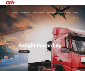 Gfaal.com(Total Logistics Solution) Screenshot