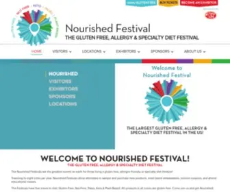 Gfafexpo.com(Nourished Festival) Screenshot