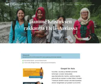 Gfa.fi(Gospel for Asia) Screenshot