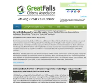 Gfca.org(Great Falls Citizens Association) Screenshot