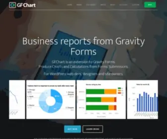 GFchart.com(Business Reports for Gravity Forms) Screenshot