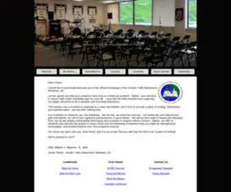 GFdminc.org(Greater Faith Deliverance Ministries) Screenshot