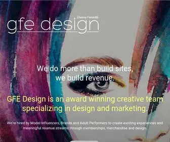 Gfedesign.com(The Model Platform Geared For Earnings) Screenshot