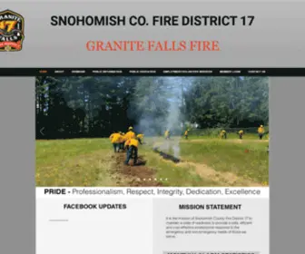 GFFD17.org(Fire Department) Screenshot