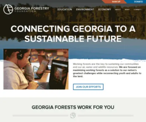 GFFgrow.org(Georgia Forestry Foundation) Screenshot