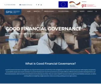 GFG-IN-Africa.org(Good Financial Governance) Screenshot