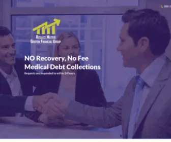 GFgcollectsmedicaldebt.com(Nationwide Collection Agency) Screenshot