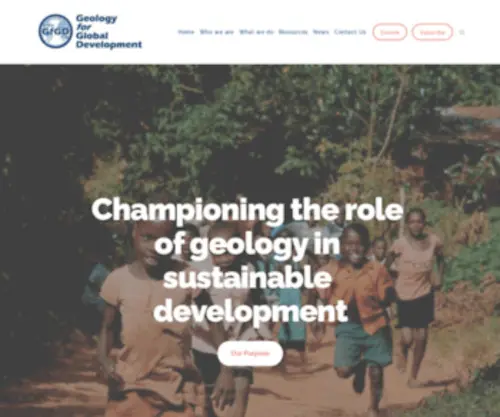 GFGD.org(Geology for Global Development) Screenshot