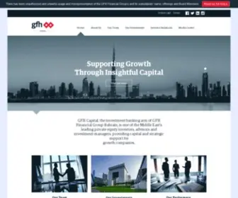 GFH-Cap.com(GFH Capital) Screenshot