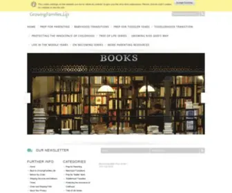 GfibookStore.com(Growing Families International Bookshop) Screenshot