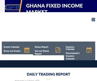 Gfim.com.gh(GHANA FIXED INCOME MARKET) Screenshot