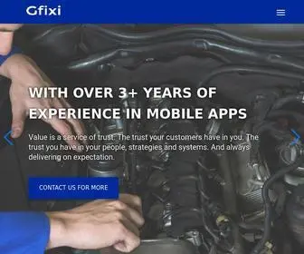 Gfixi.com(Mobile App Development) Screenshot