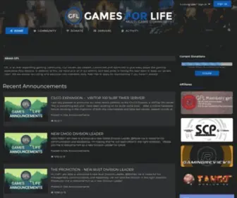 GFLclan.com(GFL) Screenshot