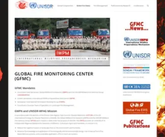 GFMC.online(Global Fire Monitoring Center) Screenshot