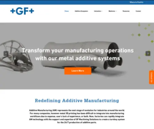 GFmsadditive.com(Additive Manufacturing) Screenshot
