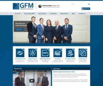 GFmwealth.com.au(GFM Wealth Advisory) Screenshot
