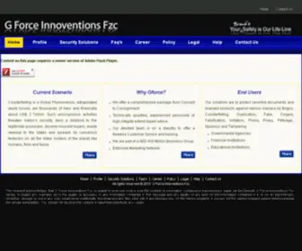 Gforce.ae(GForce Innoventions Fzc) Screenshot