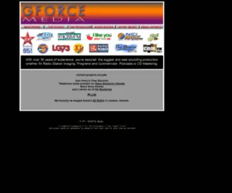 Gforcemedia.net(GFORCE Media) Screenshot