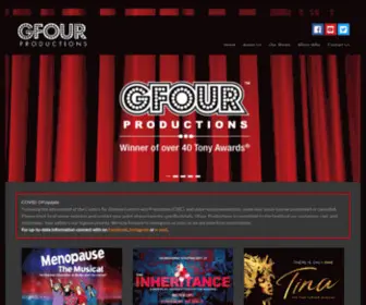 Gfourproductions.com(GFour Productions) Screenshot