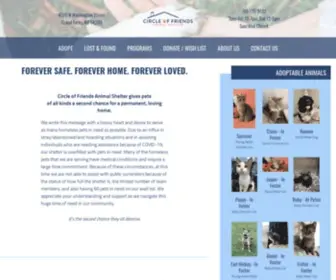 Gfpets.com(Connecting Companions for Life) Screenshot