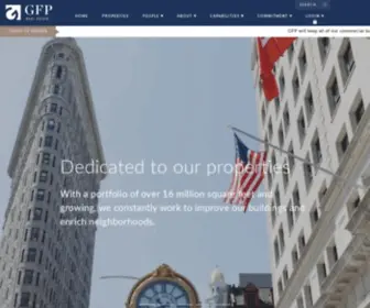 GFpre.com(Commercial Real Estate Services) Screenshot