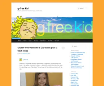 Gfreekid.com(G-free kid) Screenshot