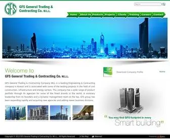 GFS-Kuwait.com(GFS GROUP) Screenshot