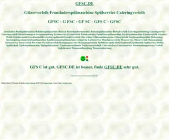 GFSC.de(Gläserverleih) Screenshot