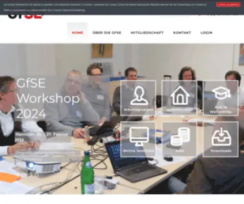 Gfse.de(GfSE) Screenshot