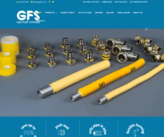 GFSflex.com(GFS Gas Flex Systems) Screenshot