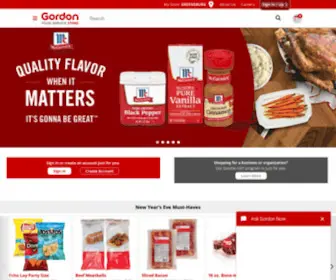 GFSstore.com(We know you have a lot on your plate) Screenshot
