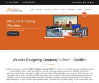 Gftech.in(Website Designing Company in Delhi) Screenshot