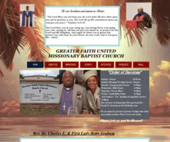 Gfumbc.com(Greater Faith UMBC) Screenshot