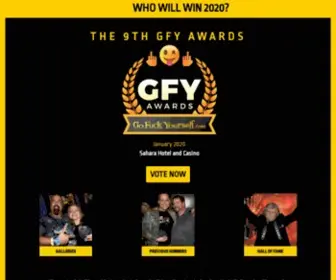Gfyawards.com(GFY Awards 2013) Screenshot