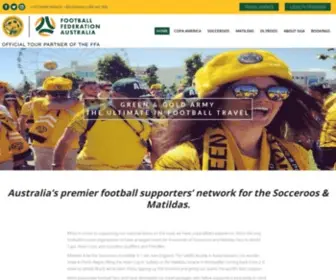 GGatravel.com.au(Leaders in Sports Travel) Screenshot