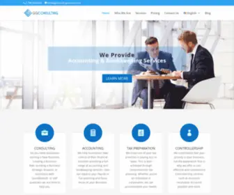 GGconsultingservices.com(GG Consulting Services) Screenshot