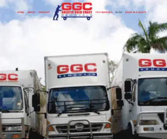 GGcremovals.com.au(Gold Coast Removals) Screenshot