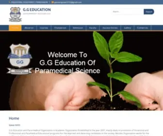 GGeducation.com(GOVERNMENT RECOGNISED) Screenshot