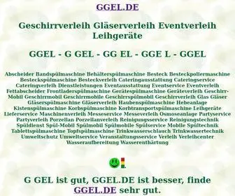 GGel.de(Spülmobil) Screenshot